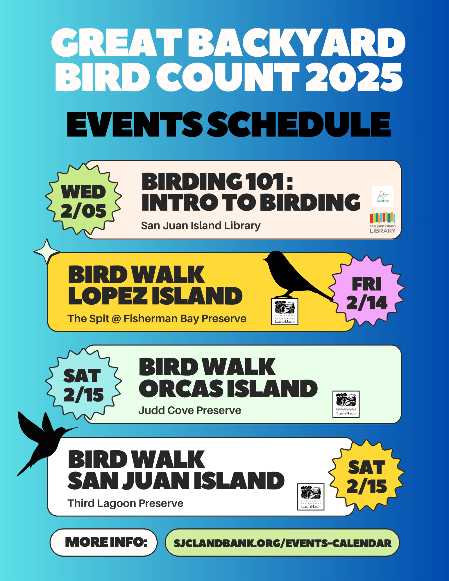 GBBC Events Schedule Flyer  (1)