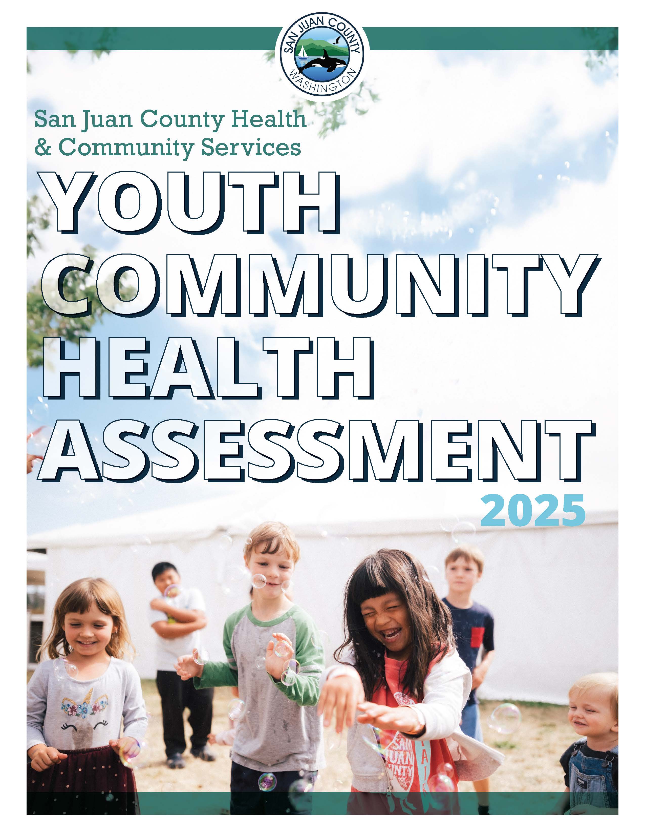 2025 SJC Youth Community Health Survey Cover in English