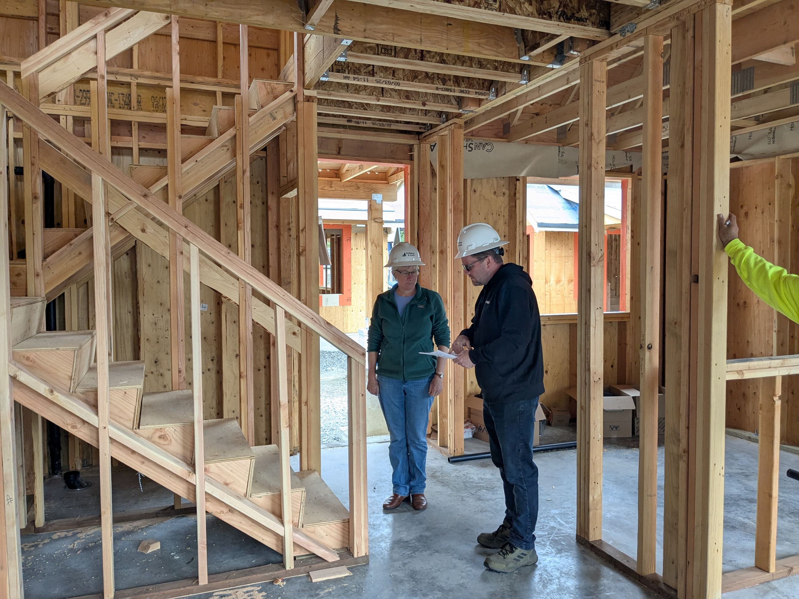 Councilmember Juston Paulsen at Kidder Way Project, June 2025