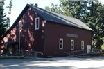 Historic Woodman Hall on Lopez Island